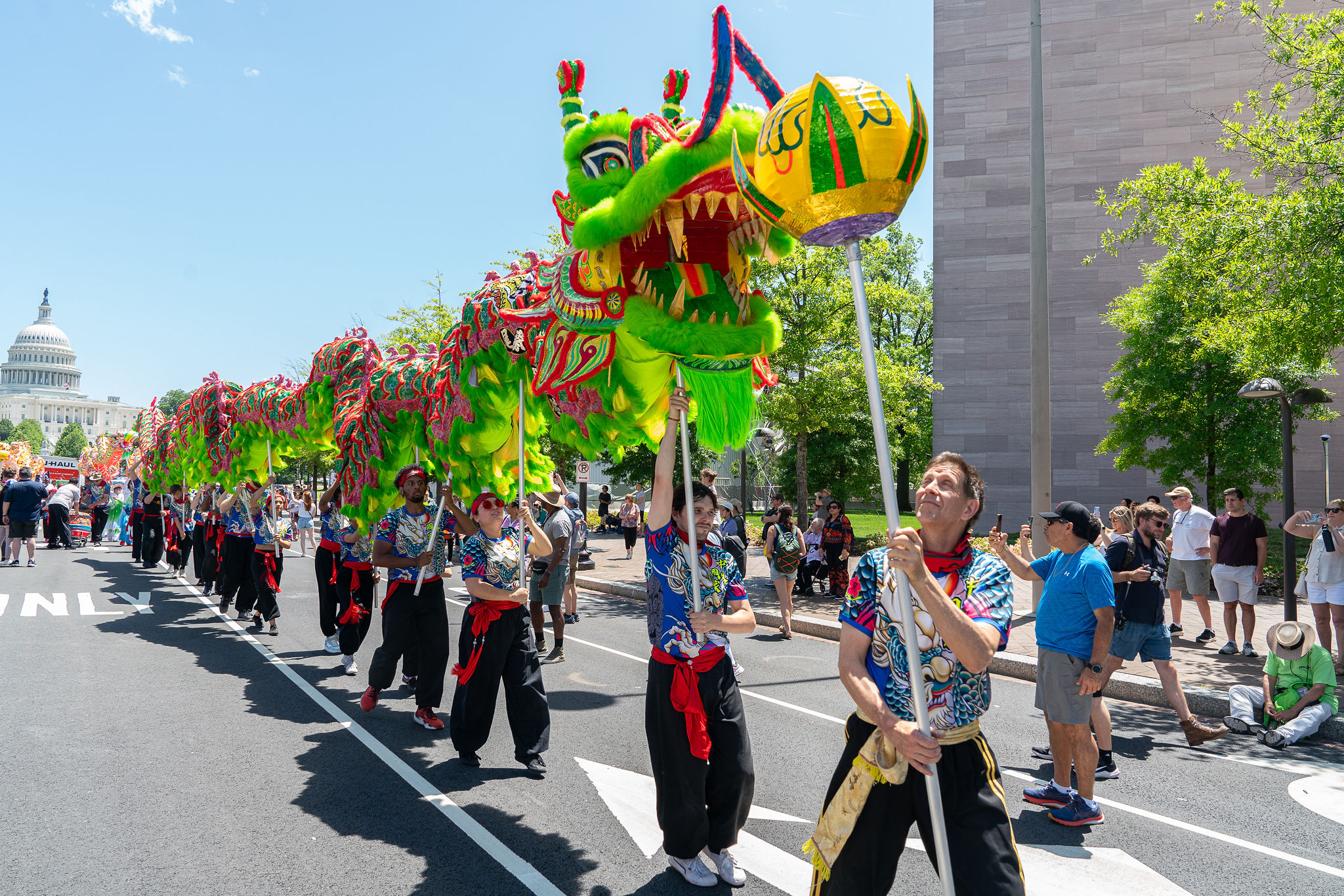 Ali Dragon's first parade at Fiesta Asia 2025